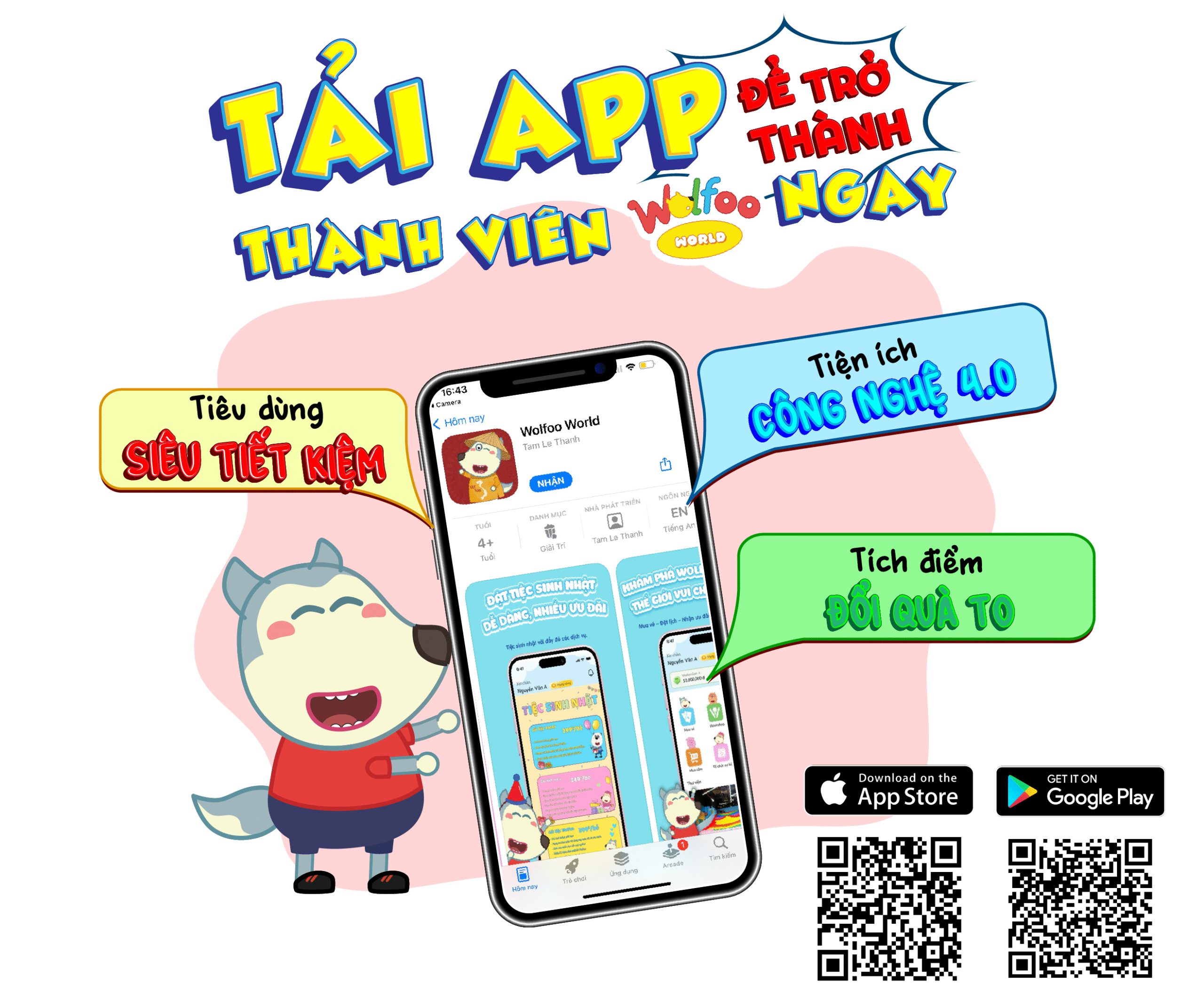 Tải app mobile